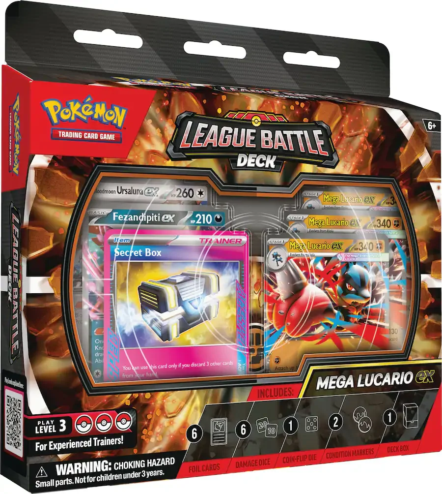 Pokémon TCG - Mega Lucario ex League Battle Deck - English